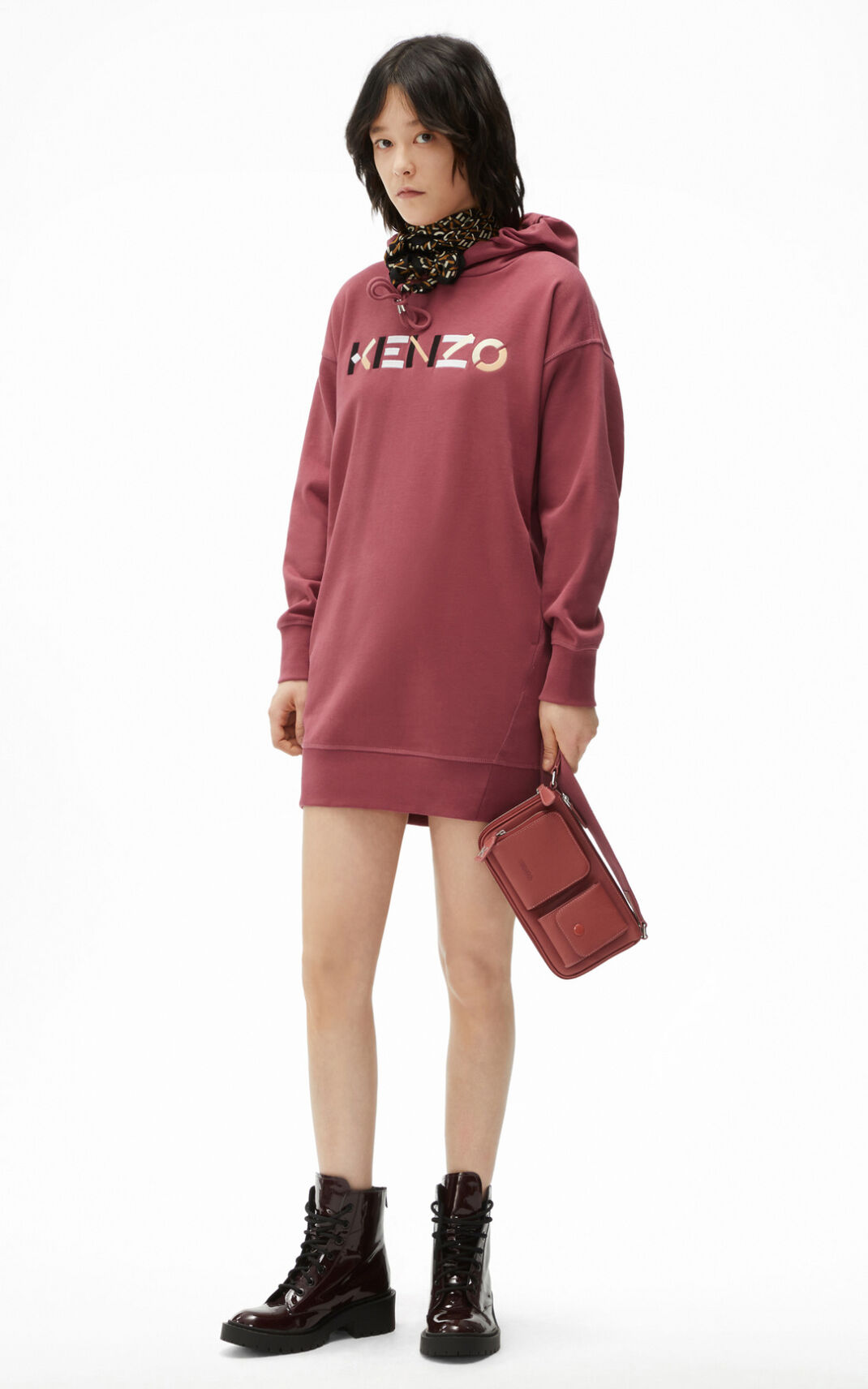 Kenzo logo sweater Ruha Női Fekete | ID.605615